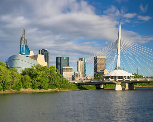 Canadian Museum for Human Rights and bridge